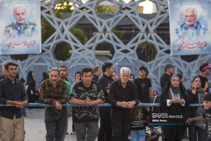 خیمه سوزان میدان امام حسین علیه السلام