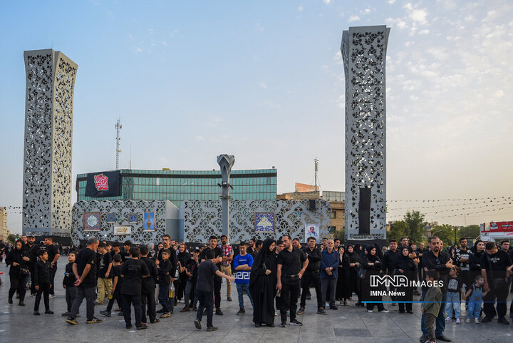 خیمه سوزان میدان امام حسین علیه السلام