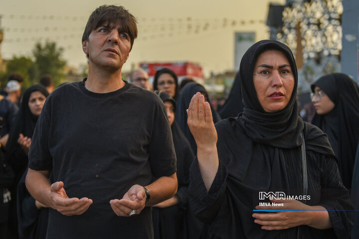 خیمه سوزان میدان امام حسین علیه السلام