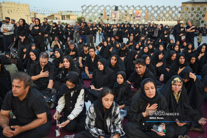 خیمه سوزان میدان امام حسین علیه السلام