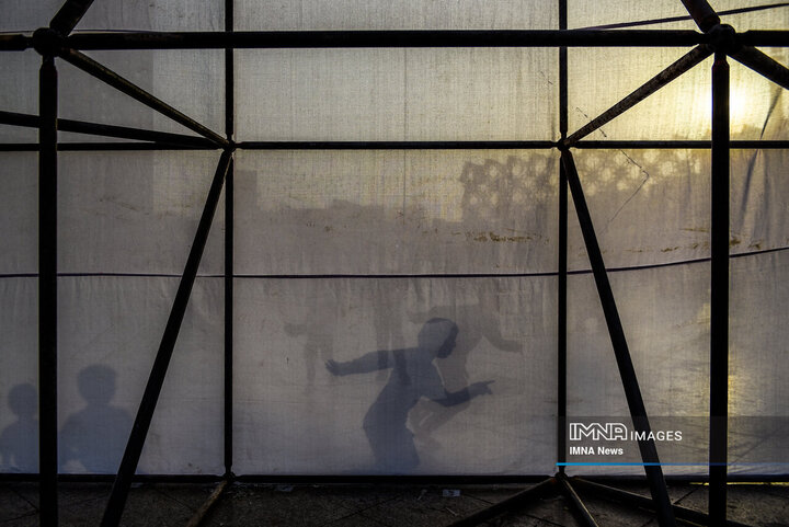 خیمه سوزان میدان امام حسین علیه السلام