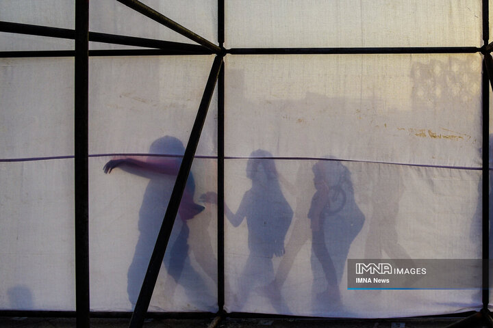 خیمه سوزان میدان امام حسین علیه السلام