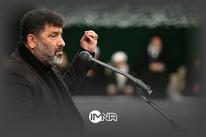 مداحی سعید حدادیان در حسینیه امام خمینی(ره)