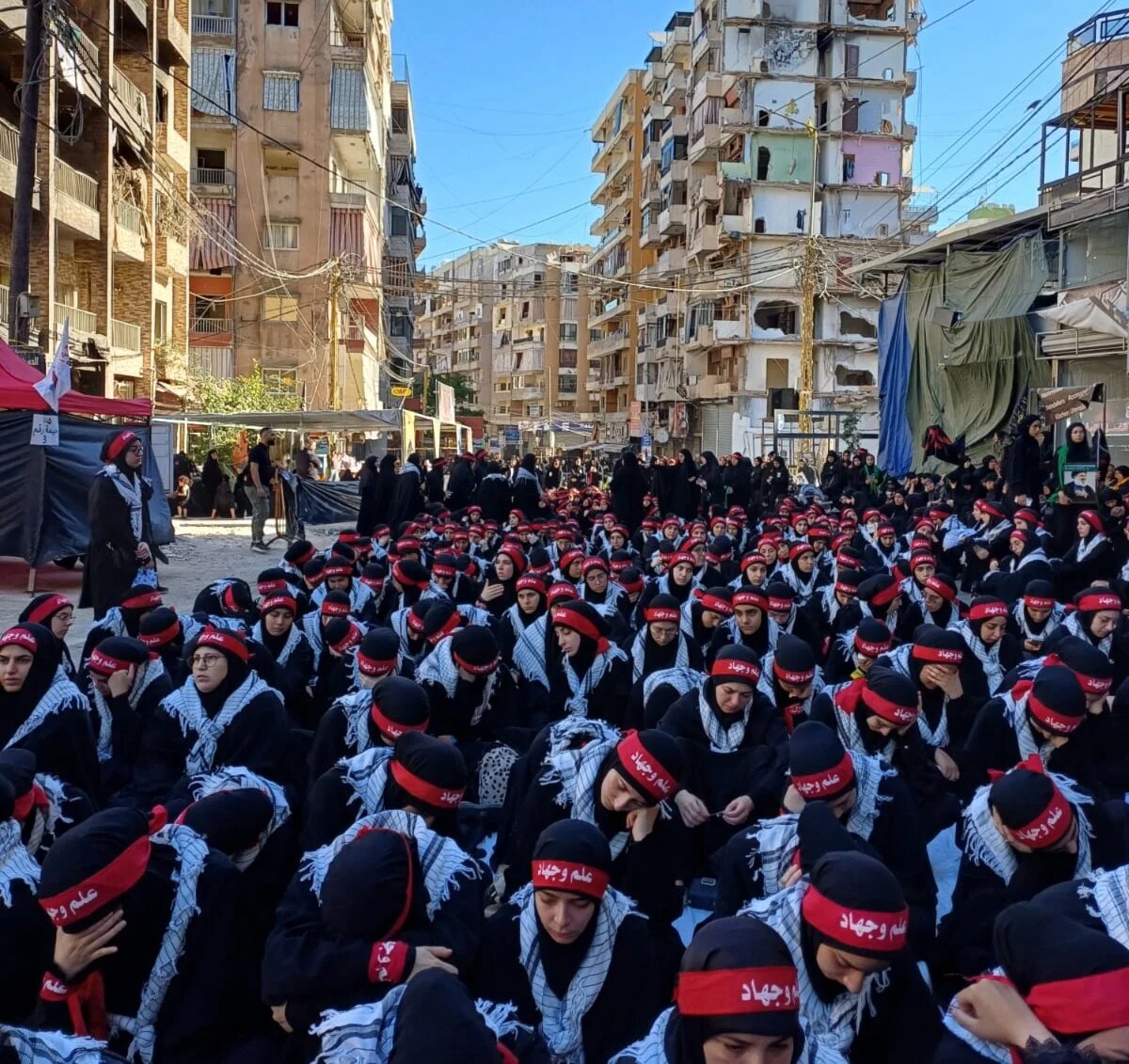 از قایقهای چوبی کشمیر تا خیابانهای ضاحیه؛ پرچم حسین (ع) برافراشته ماند