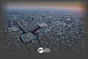 تصویر هوایی از اجتماع میلیونی دلدادگان حسینی در کربلا