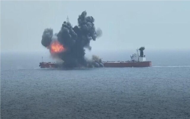 یمن از حمله به یک کشتی مرتبط با رژیم صهیونیستی خبر داد