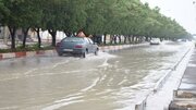 میزان بارش در نیلکان خاش به ۴۷ میلی متر رسید