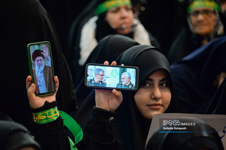 تجمع زینبیون در شیراز