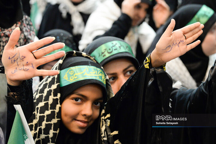 تجمع زینبیون در شیراز