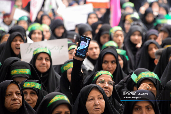 تجمع زینبیون در شیراز