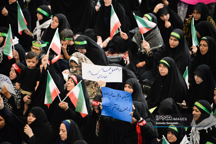 تجمع زینبیون در شیراز