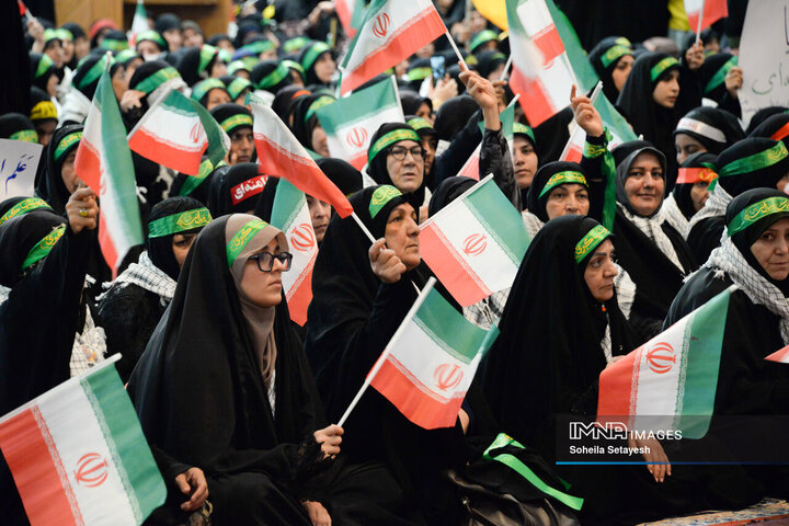 تجمع زینبیون در شیراز