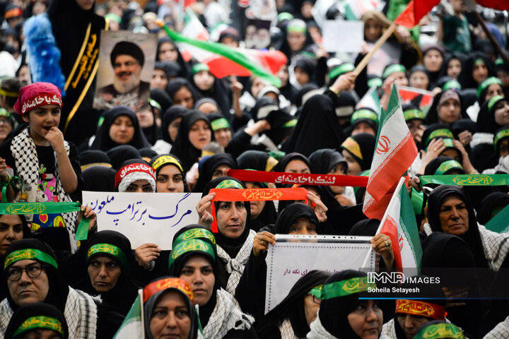 تجمع زینبیون در شیراز