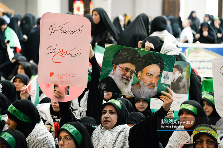 تجمع زینبیون در شیراز