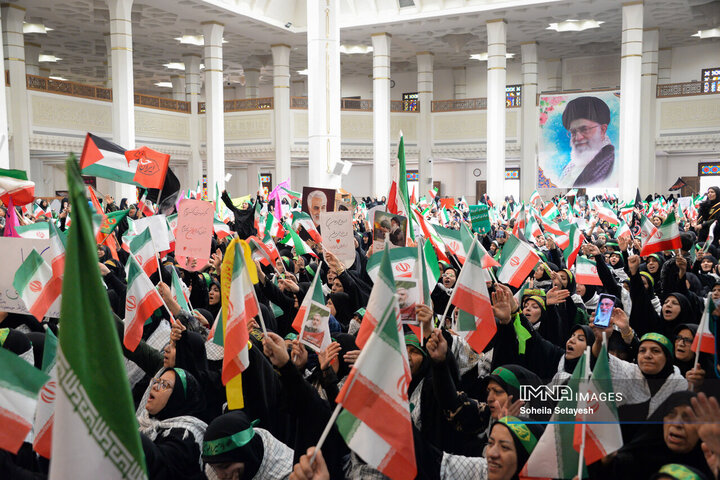 تجمع زینبیون در شیراز