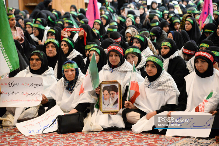 تجمع زینبیون در شیراز