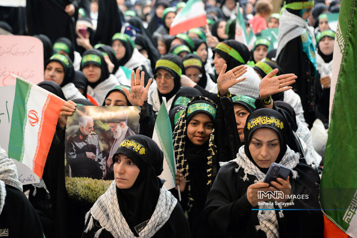 تجمع زینبیون در شیراز