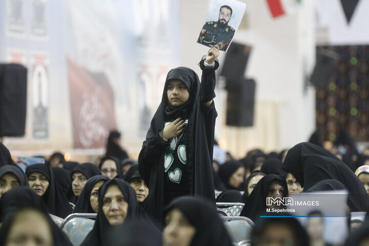 مراسم بزرگداشت شهدای اقتدار ایران در تبریز