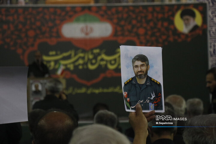 مراسم بزرگداشت شهدای اقتدار ایران در تبریز