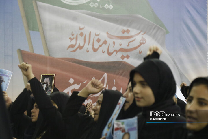 مراسم بزرگداشت شهدای اقتدار ایران در تبریز