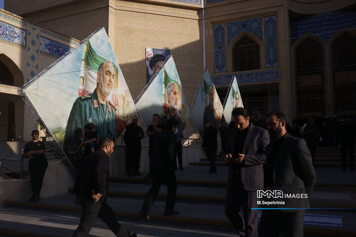 مراسم بزرگداشت شهدای اقتدار ایران در تبریز