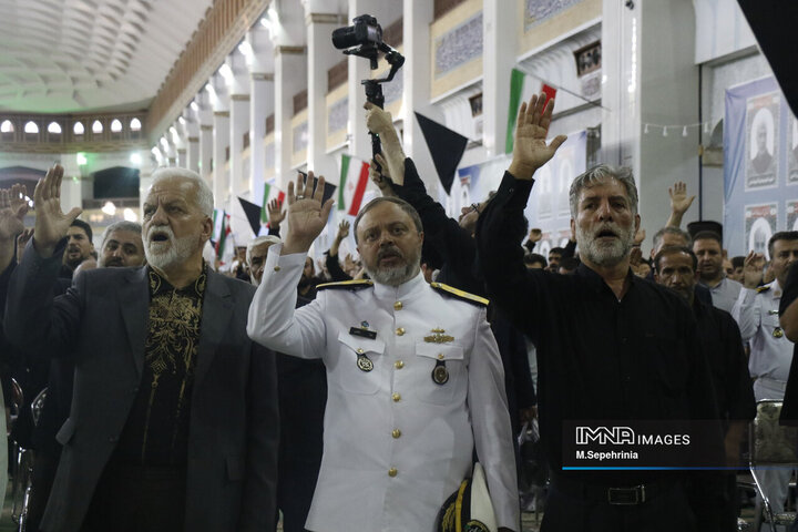 مراسم بزرگداشت شهدای اقتدار ایران در تبریز