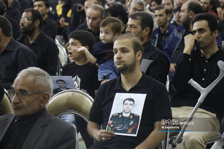 مراسم بزرگداشت شهدای اقتدار ایران در تبریز