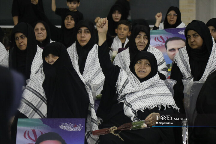 مراسم بزرگداشت شهدای اقتدار ایران در تبریز