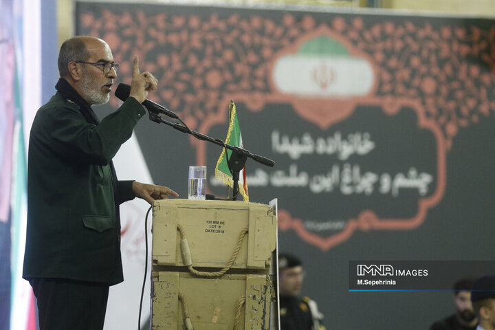 مراسم بزرگداشت شهدای اقتدار ایران در تبریز