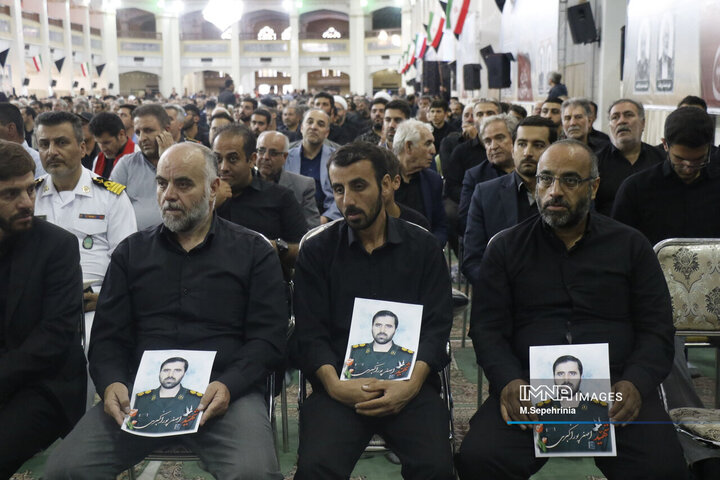 مراسم بزرگداشت شهدای اقتدار ایران در تبریز