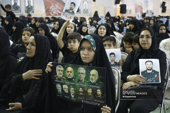 مراسم بزرگداشت شهدای اقتدار ایران در تبریز