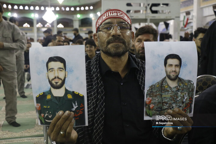 مراسم بزرگداشت شهدای اقتدار ایران در تبریز