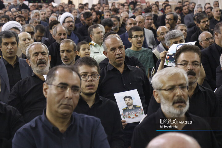 مراسم بزرگداشت شهدای اقتدار ایران در تبریز