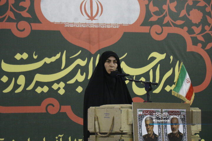 مراسم بزرگداشت شهدای اقتدار ایران در تبریز