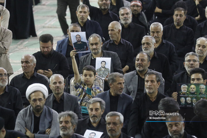 مراسم بزرگداشت شهدای اقتدار ایران در تبریز