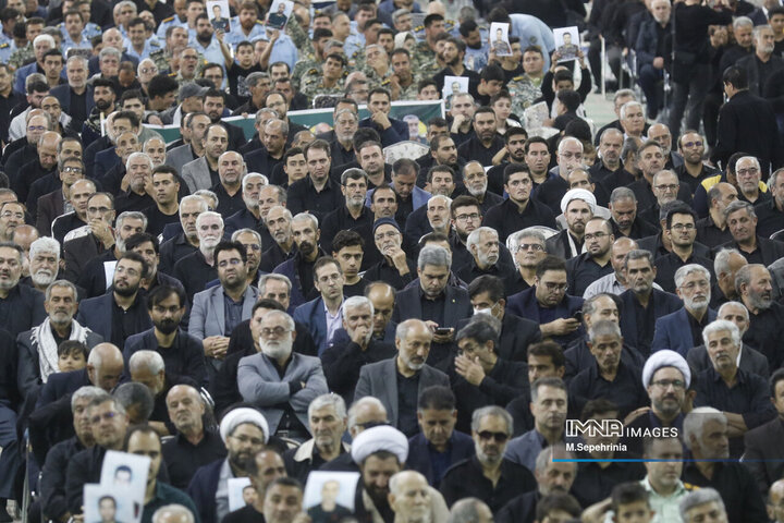 مراسم بزرگداشت شهدای اقتدار ایران در تبریز