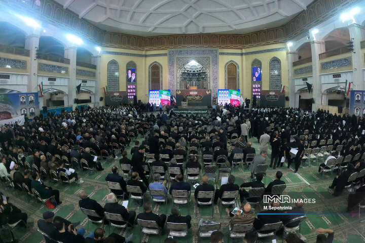 مراسم بزرگداشت شهدای اقتدار ایران در تبریز