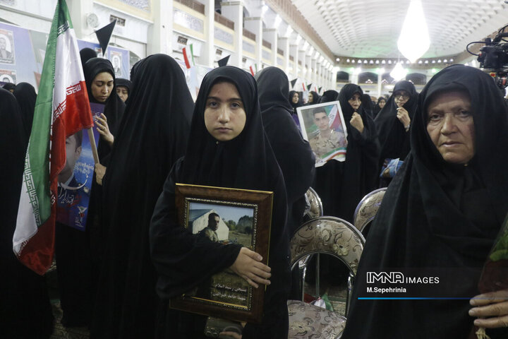 مراسم بزرگداشت شهدای اقتدار ایران در تبریز