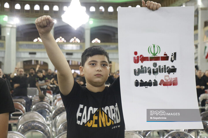 مراسم بزرگداشت شهدای اقتدار ایران در تبریز