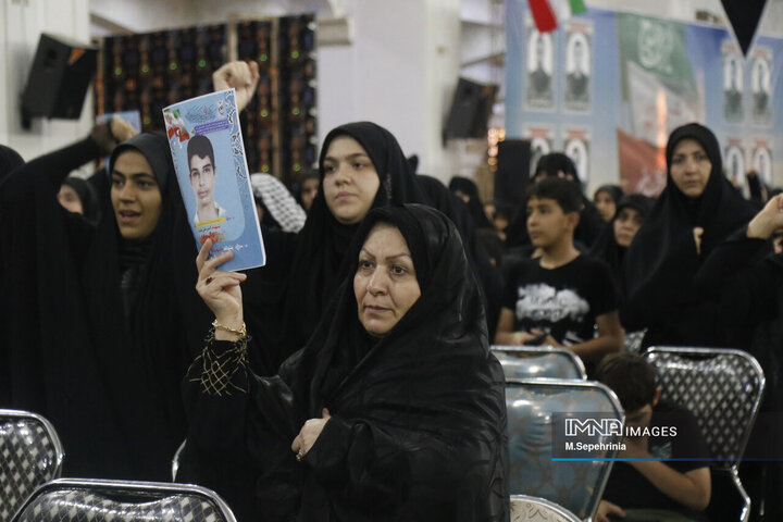 مراسم بزرگداشت شهدای اقتدار ایران در تبریز