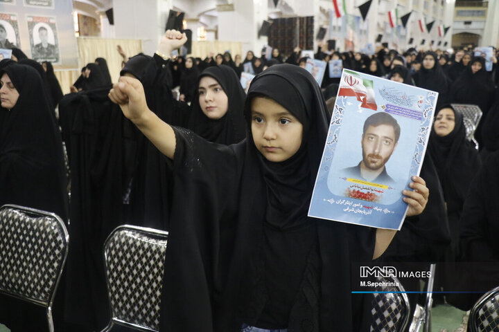 مراسم بزرگداشت شهدای اقتدار ایران در تبریز