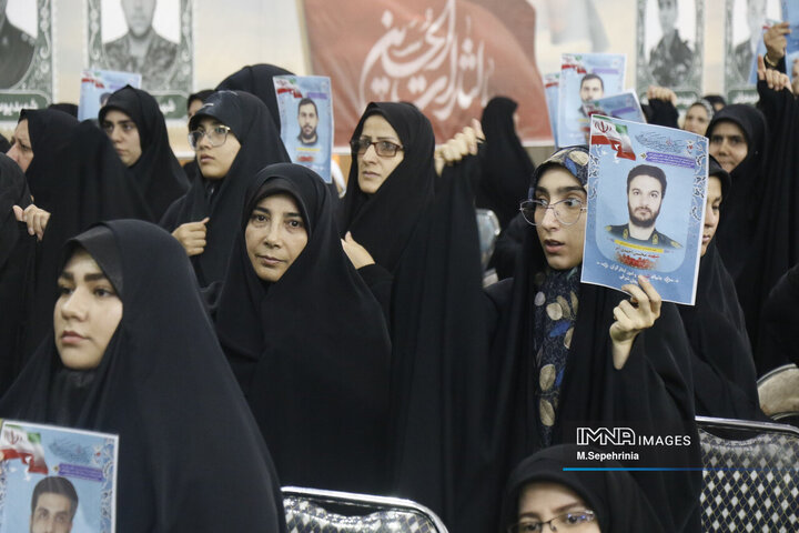 مراسم بزرگداشت شهدای اقتدار ایران در تبریز