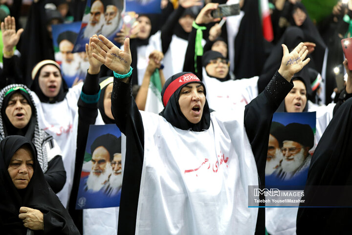 اجتماع زینبیون در همدان