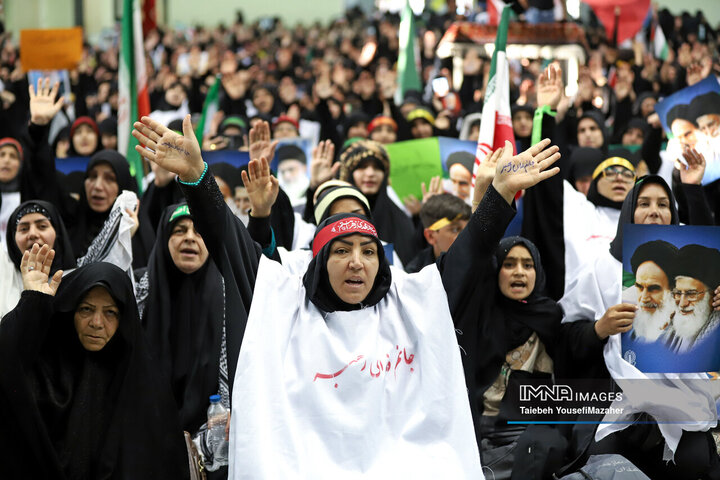 اجتماع زینبیون در همدان