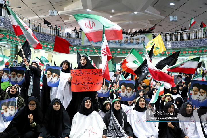 اجتماع زینبیون در همدان