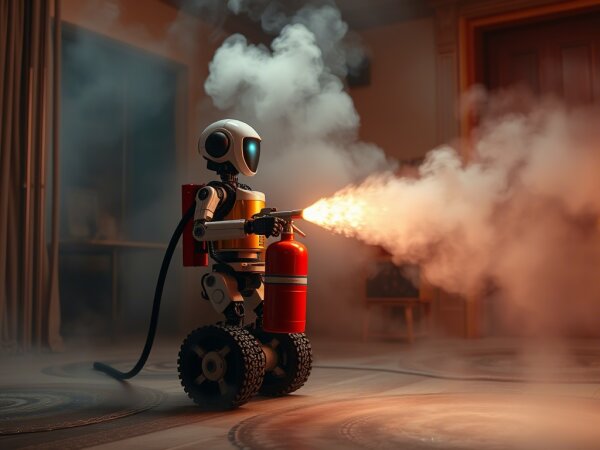 نجات از آتش با فناوری بومی