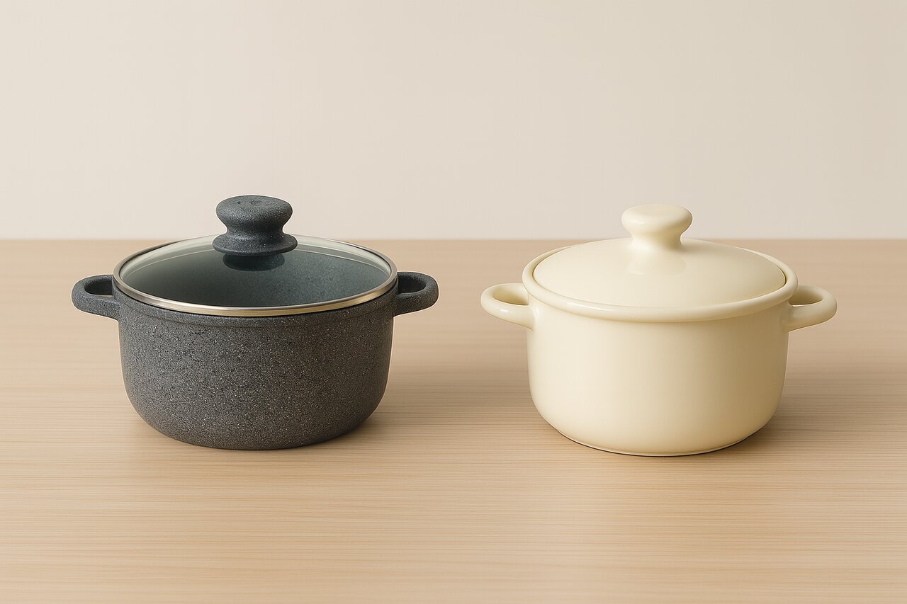 قابلمه گرانیتی بهتره یا سرامیکی؟ انتخاب بهترین قابلمه