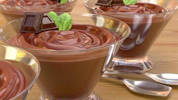 طرز تهیه پودینگ شکلاتی ساده + مواد لازم