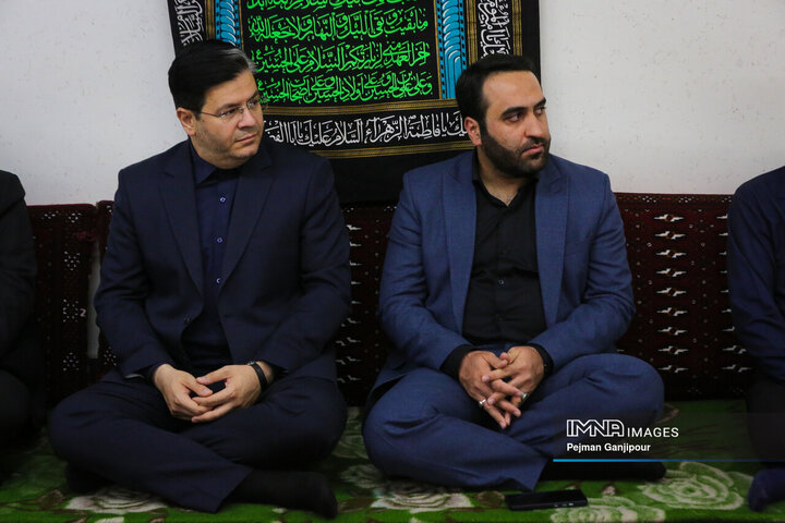 سومین روز عزاداری دهه دوم محرم در دفتر امام جمعه اصفهان