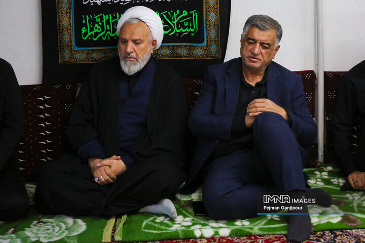 سومین روز عزاداری دهه دوم محرم در دفتر امام جمعه اصفهان